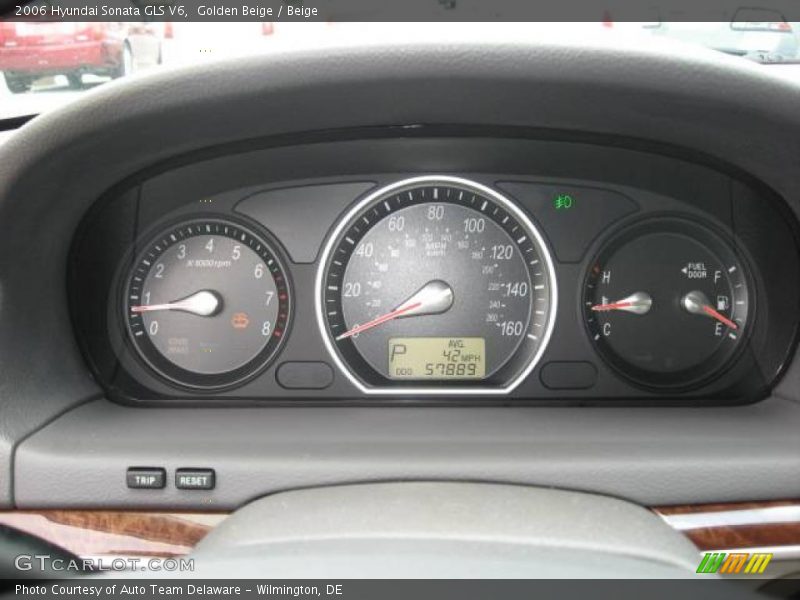 Golden Beige / Beige 2006 Hyundai Sonata GLS V6