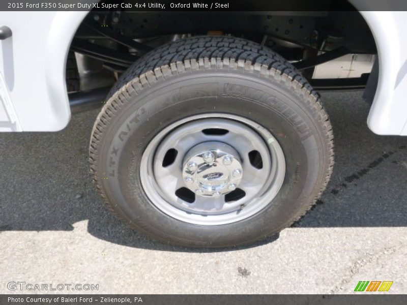 Oxford White / Steel 2015 Ford F350 Super Duty XL Super Cab 4x4 Utility