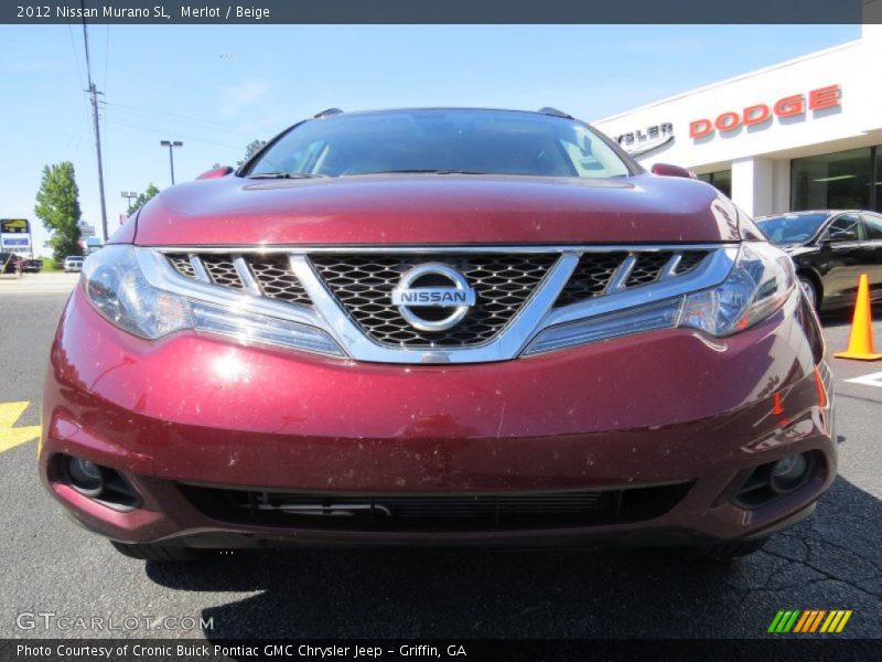 Merlot / Beige 2012 Nissan Murano SL