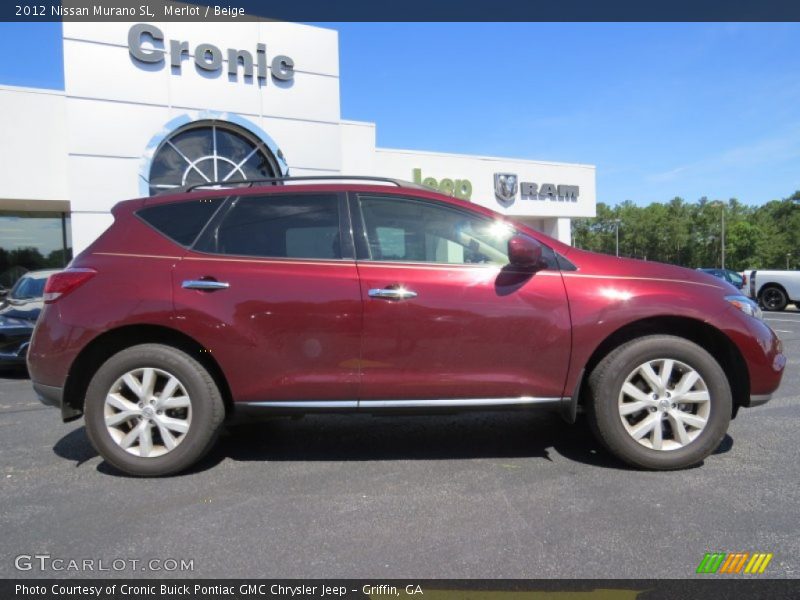 Merlot / Beige 2012 Nissan Murano SL