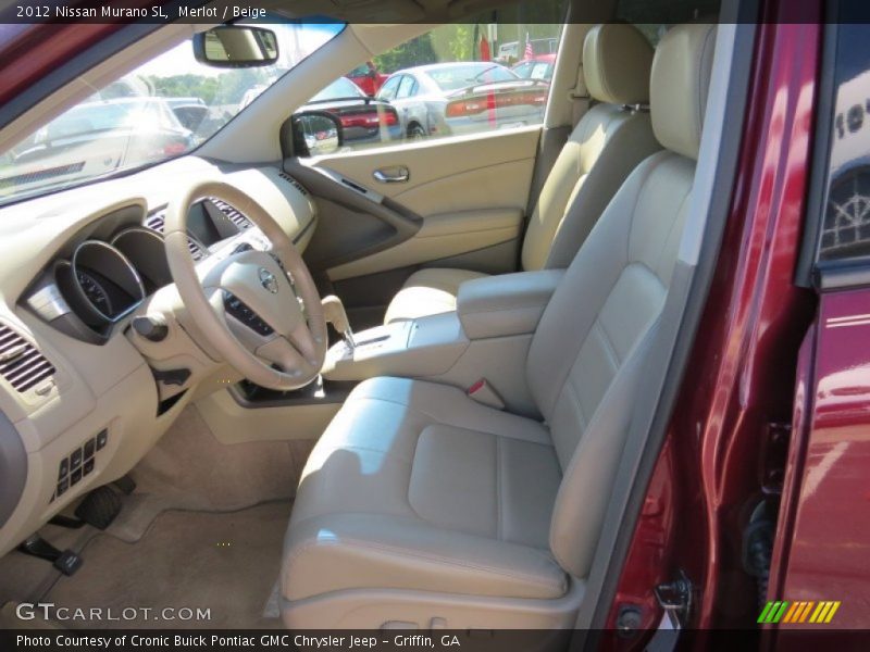  2012 Murano SL Beige Interior