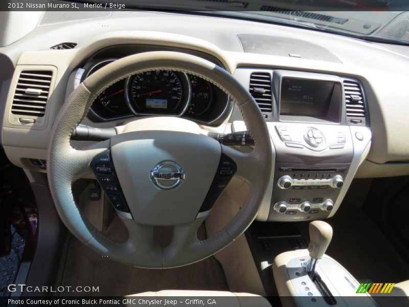 Merlot / Beige 2012 Nissan Murano SL