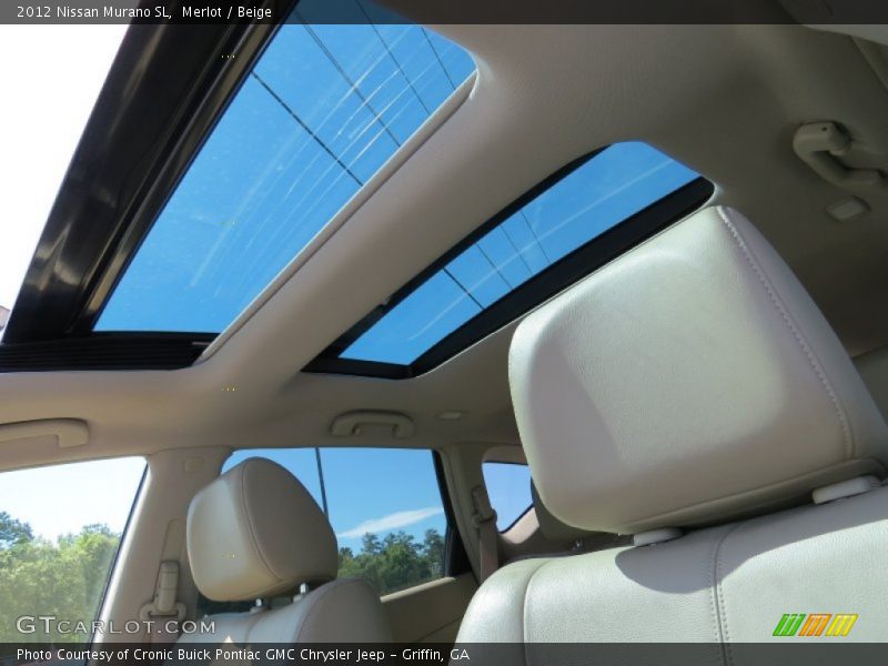 Merlot / Beige 2012 Nissan Murano SL