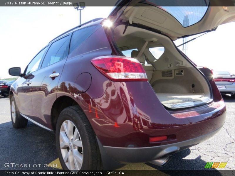 Merlot / Beige 2012 Nissan Murano SL