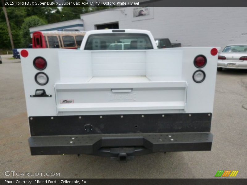 Oxford White / Steel 2015 Ford F350 Super Duty XL Super Cab 4x4 Utility