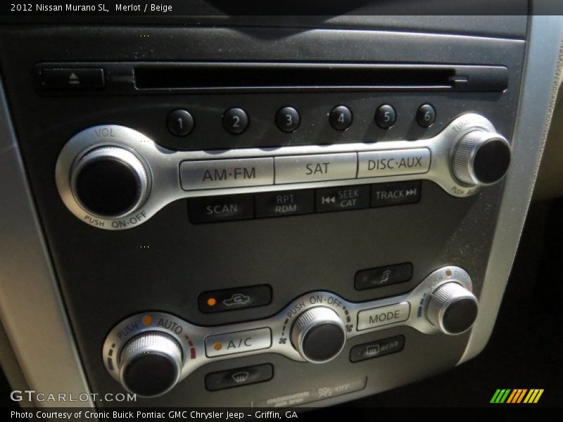 Merlot / Beige 2012 Nissan Murano SL
