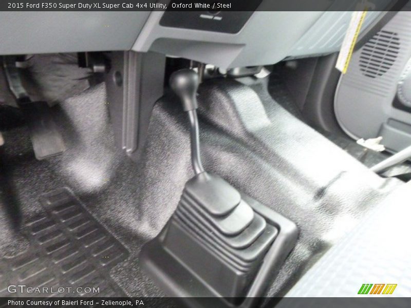 Oxford White / Steel 2015 Ford F350 Super Duty XL Super Cab 4x4 Utility