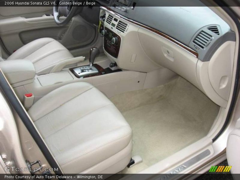 Golden Beige / Beige 2006 Hyundai Sonata GLS V6