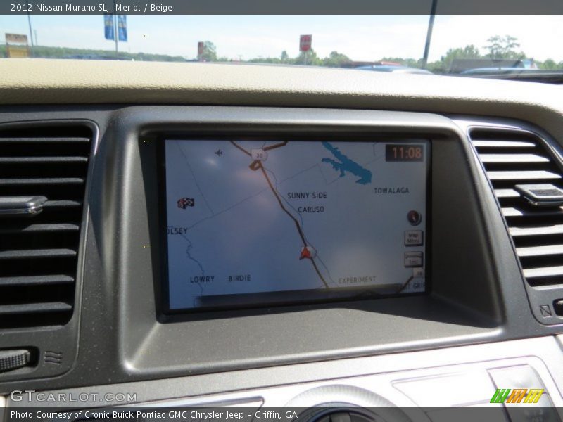 Merlot / Beige 2012 Nissan Murano SL