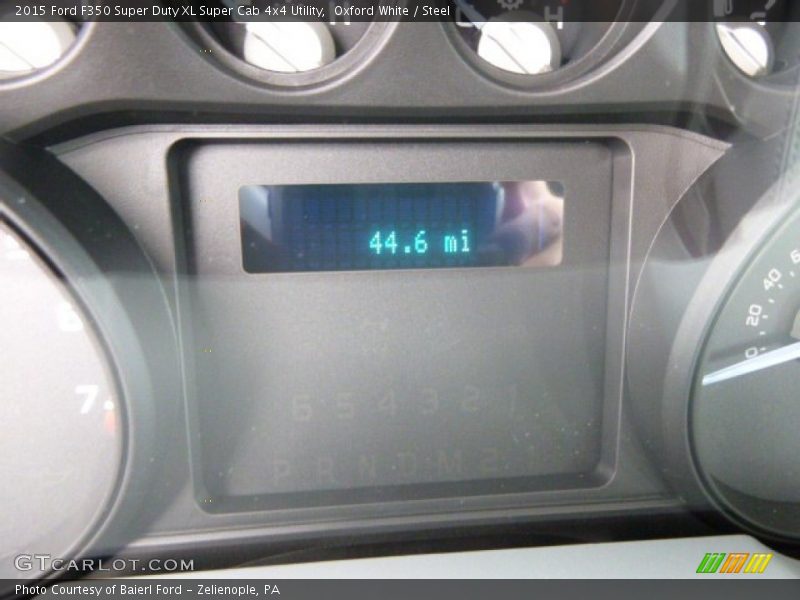 Oxford White / Steel 2015 Ford F350 Super Duty XL Super Cab 4x4 Utility