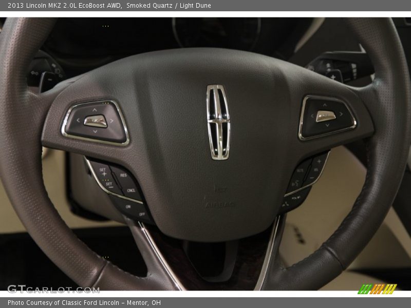 Smoked Quartz / Light Dune 2013 Lincoln MKZ 2.0L EcoBoost AWD