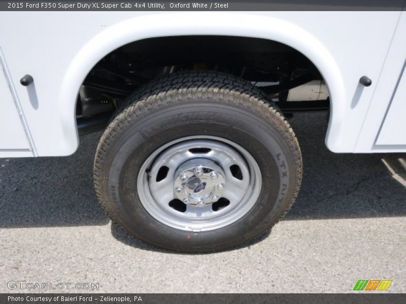 Oxford White / Steel 2015 Ford F350 Super Duty XL Super Cab 4x4 Utility
