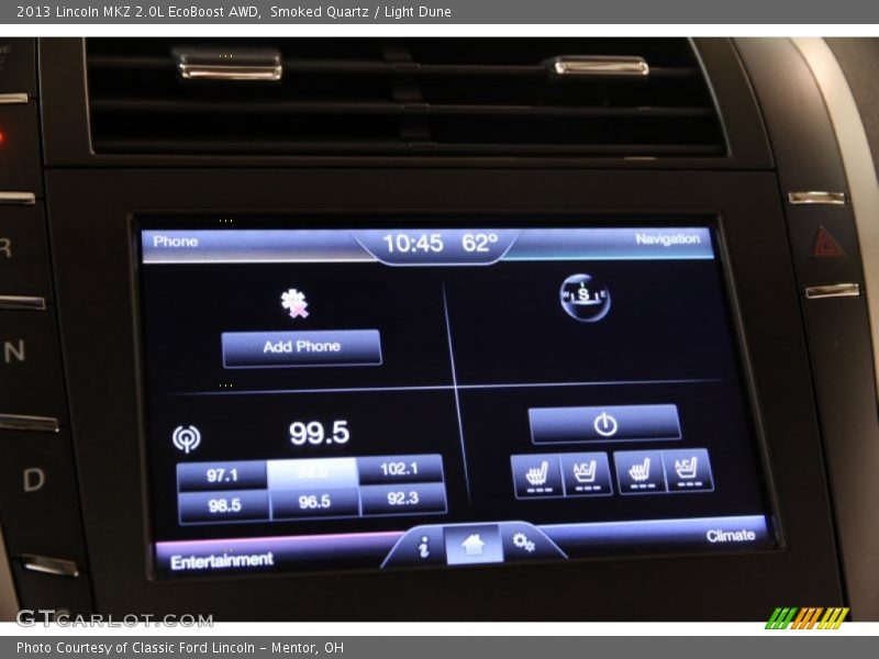Smoked Quartz / Light Dune 2013 Lincoln MKZ 2.0L EcoBoost AWD