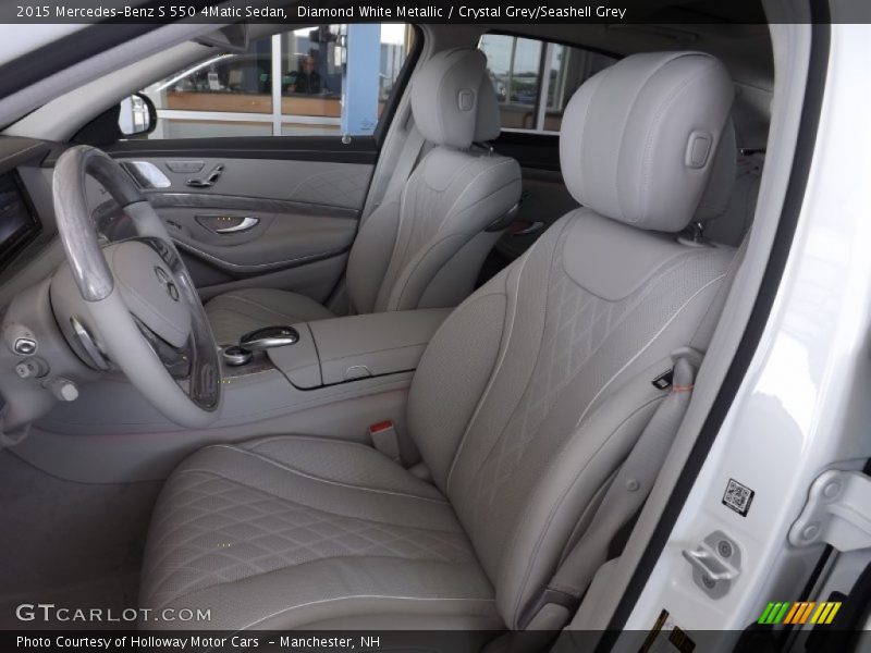 Front Seat of 2015 S 550 4Matic Sedan
