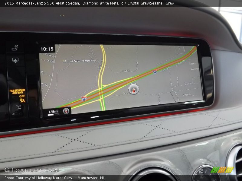 Navigation of 2015 S 550 4Matic Sedan