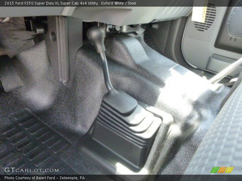 Oxford White / Steel 2015 Ford F350 Super Duty XL Super Cab 4x4 Utility