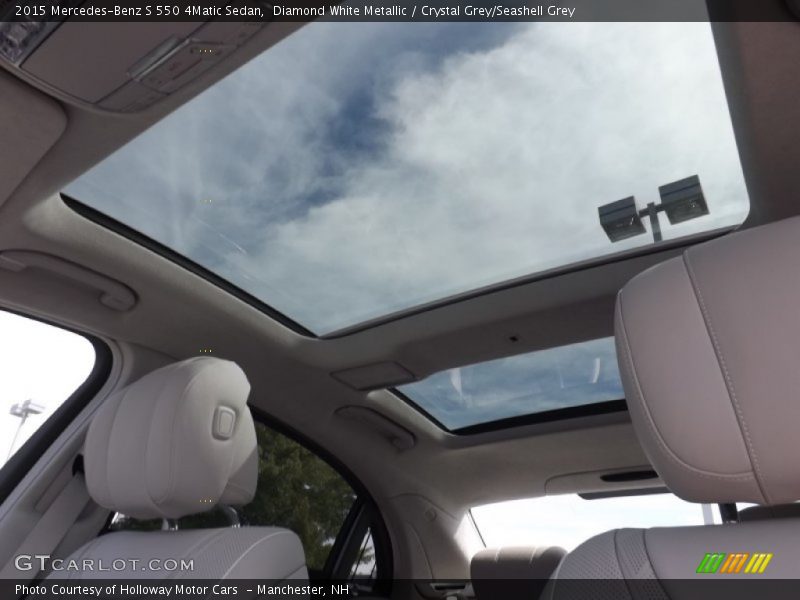 Sunroof of 2015 S 550 4Matic Sedan