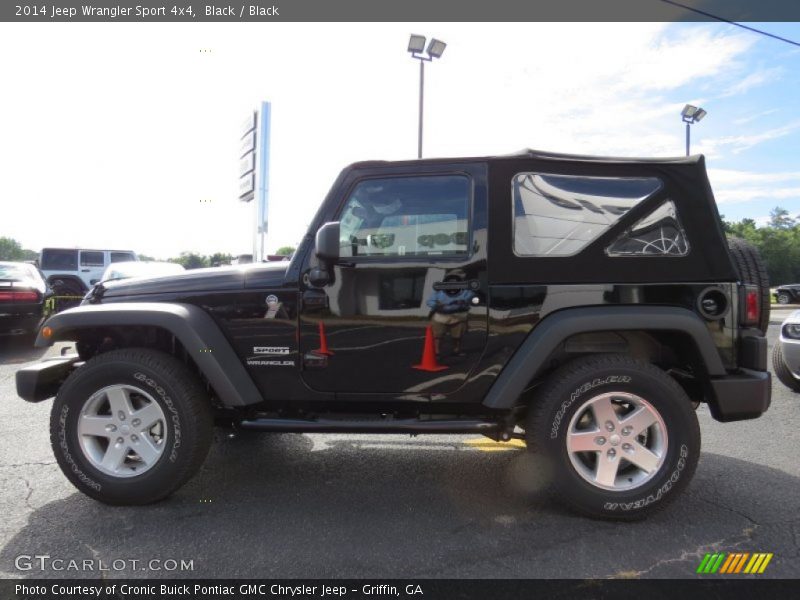 Black / Black 2014 Jeep Wrangler Sport 4x4
