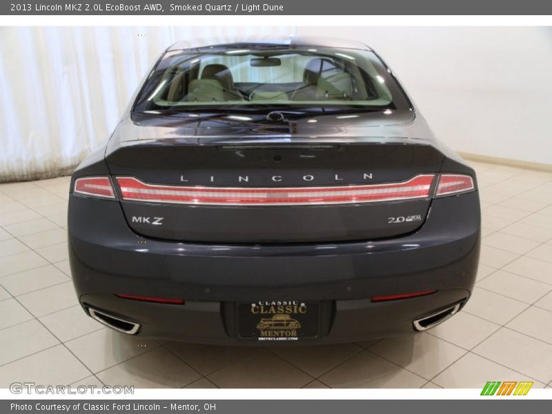 Smoked Quartz / Light Dune 2013 Lincoln MKZ 2.0L EcoBoost AWD