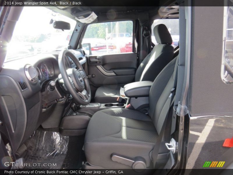 Black / Black 2014 Jeep Wrangler Sport 4x4