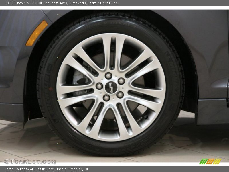 Smoked Quartz / Light Dune 2013 Lincoln MKZ 2.0L EcoBoost AWD