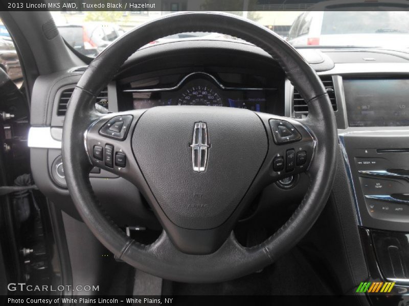 Tuxedo Black / Hazelnut 2013 Lincoln MKS AWD