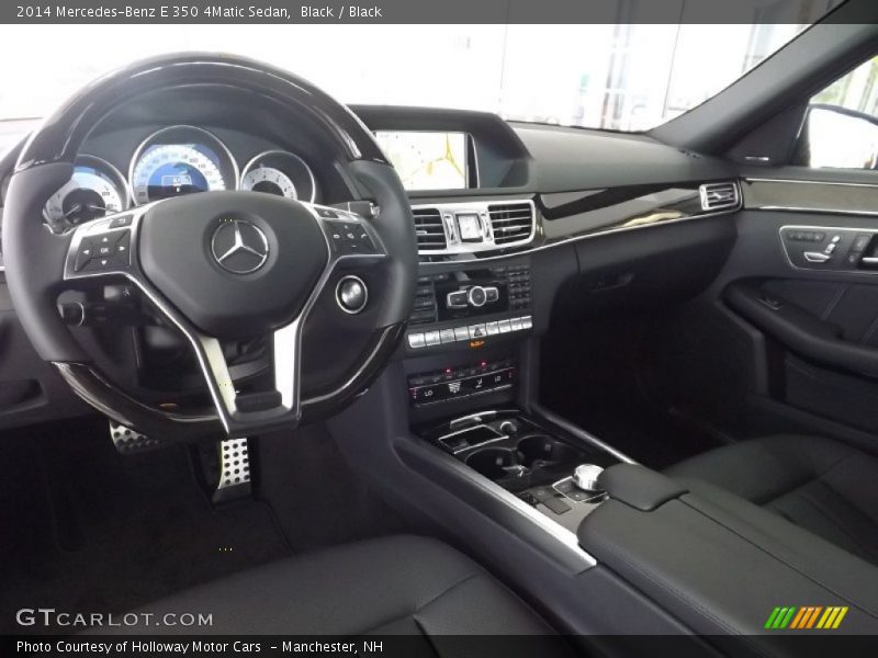 Black / Black 2014 Mercedes-Benz E 350 4Matic Sedan