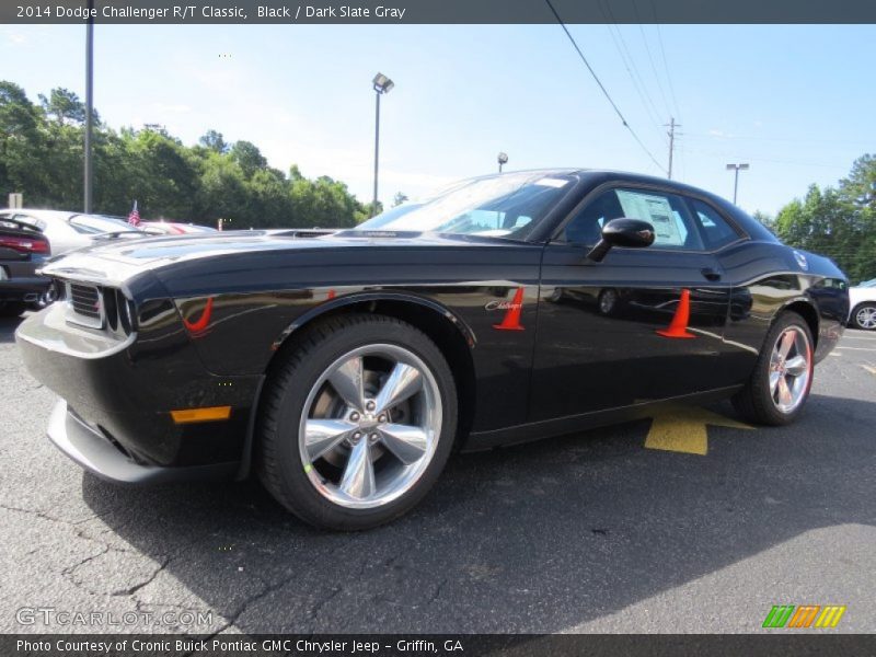 Black / Dark Slate Gray 2014 Dodge Challenger R/T Classic