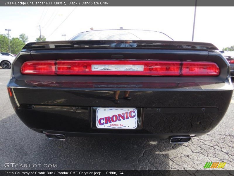 Black / Dark Slate Gray 2014 Dodge Challenger R/T Classic