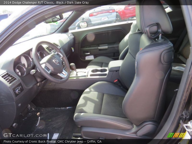 Black / Dark Slate Gray 2014 Dodge Challenger R/T Classic