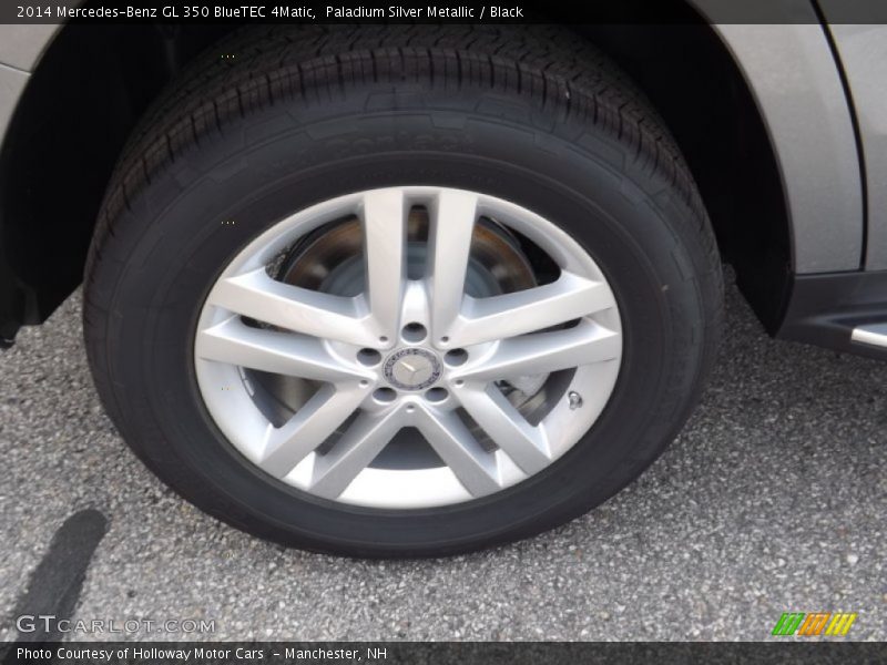 Paladium Silver Metallic / Black 2014 Mercedes-Benz GL 350 BlueTEC 4Matic