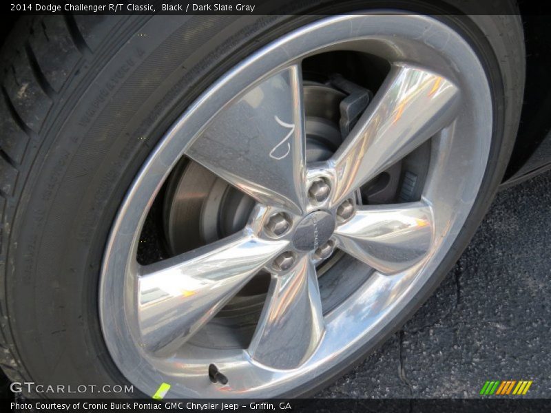 Black / Dark Slate Gray 2014 Dodge Challenger R/T Classic