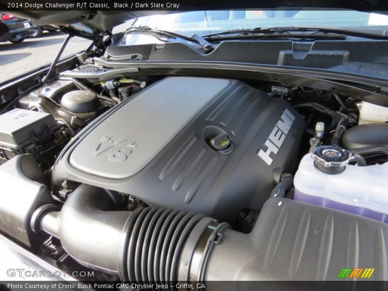 Black / Dark Slate Gray 2014 Dodge Challenger R/T Classic