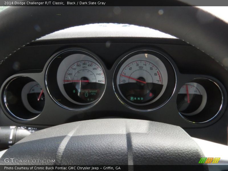 Black / Dark Slate Gray 2014 Dodge Challenger R/T Classic