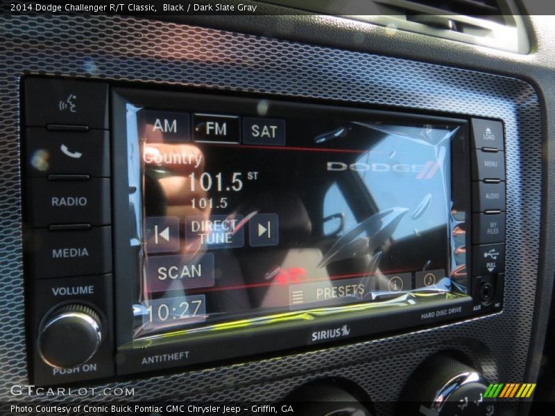 Black / Dark Slate Gray 2014 Dodge Challenger R/T Classic