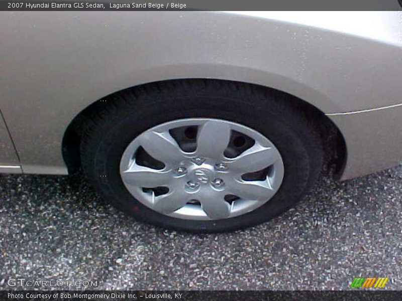 Laguna Sand Beige / Beige 2007 Hyundai Elantra GLS Sedan