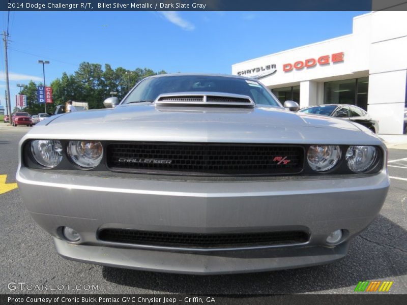 Billet Silver Metallic / Dark Slate Gray 2014 Dodge Challenger R/T