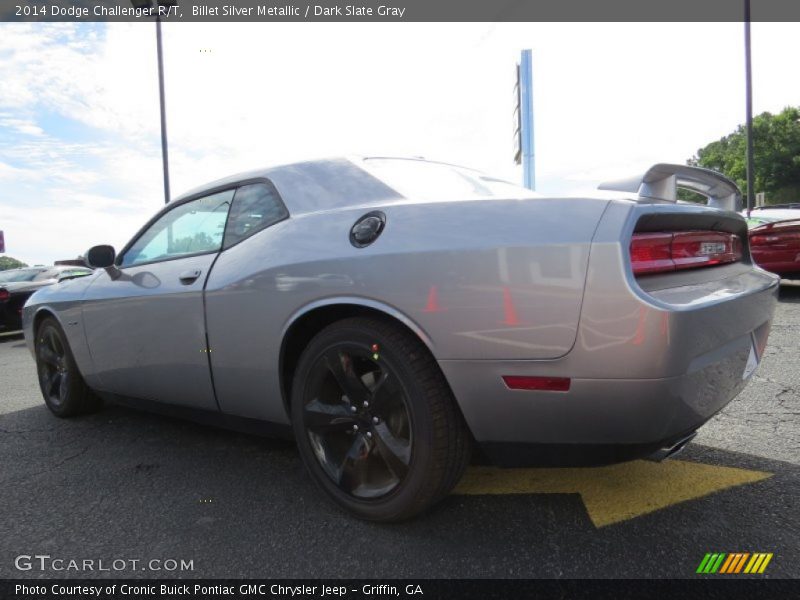 Billet Silver Metallic / Dark Slate Gray 2014 Dodge Challenger R/T