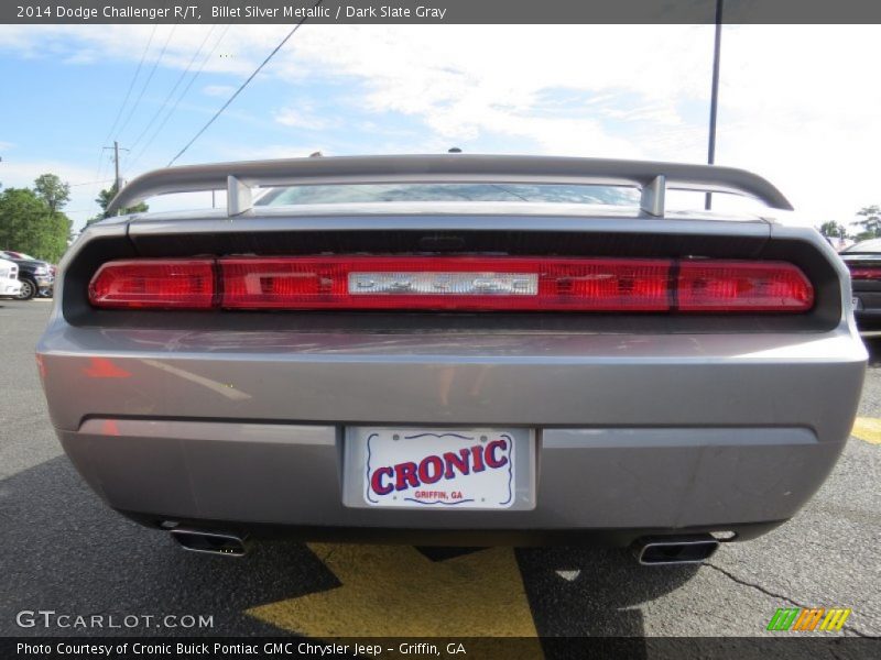 Billet Silver Metallic / Dark Slate Gray 2014 Dodge Challenger R/T