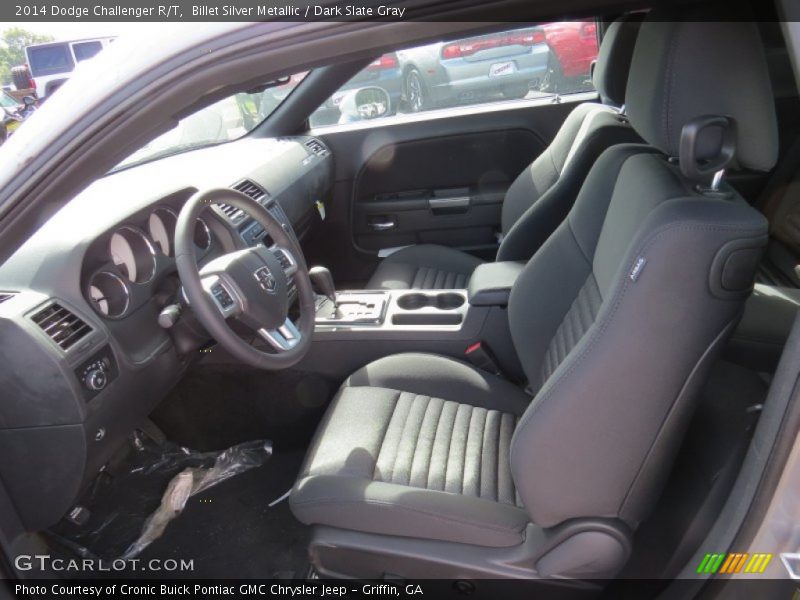 Billet Silver Metallic / Dark Slate Gray 2014 Dodge Challenger R/T
