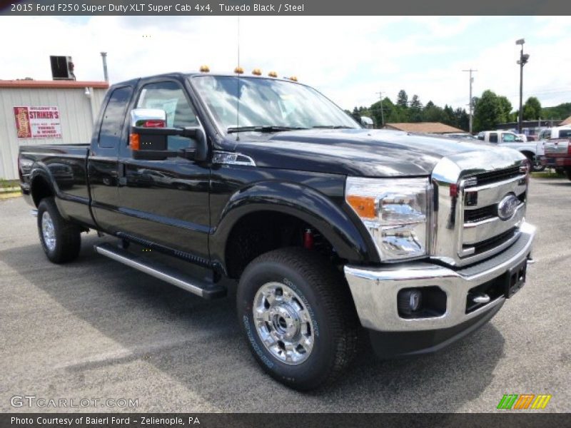 Tuxedo Black / Steel 2015 Ford F250 Super Duty XLT Super Cab 4x4