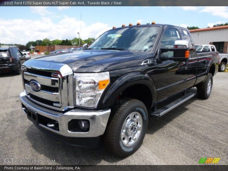 Tuxedo Black / Steel 2015 Ford F250 Super Duty XLT Super Cab 4x4