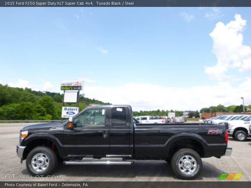 Tuxedo Black / Steel 2015 Ford F250 Super Duty XLT Super Cab 4x4