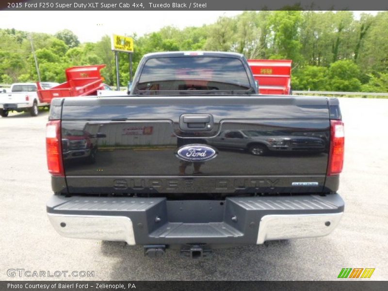 Tuxedo Black / Steel 2015 Ford F250 Super Duty XLT Super Cab 4x4