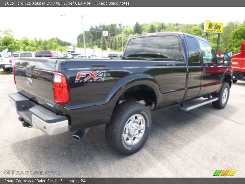 Tuxedo Black / Steel 2015 Ford F250 Super Duty XLT Super Cab 4x4