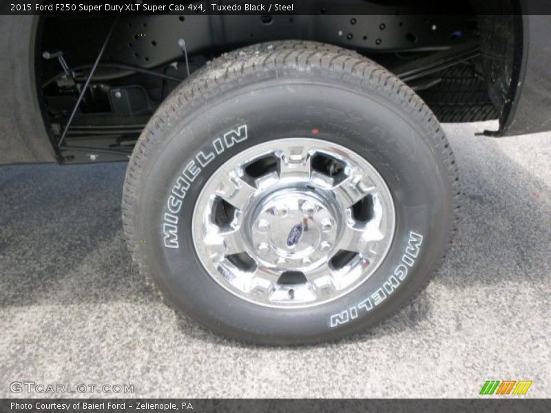 Tuxedo Black / Steel 2015 Ford F250 Super Duty XLT Super Cab 4x4
