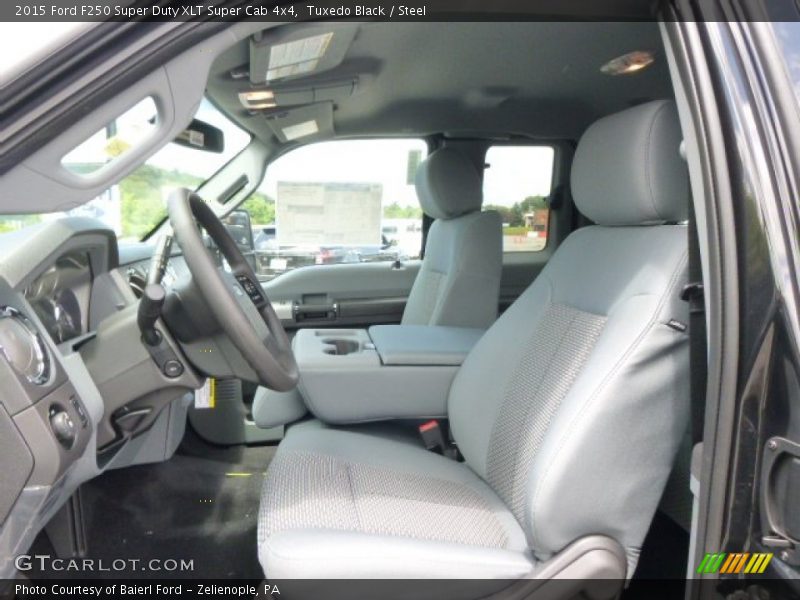 Tuxedo Black / Steel 2015 Ford F250 Super Duty XLT Super Cab 4x4