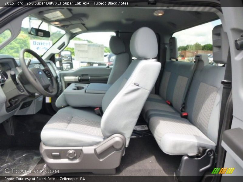 Tuxedo Black / Steel 2015 Ford F250 Super Duty XLT Super Cab 4x4
