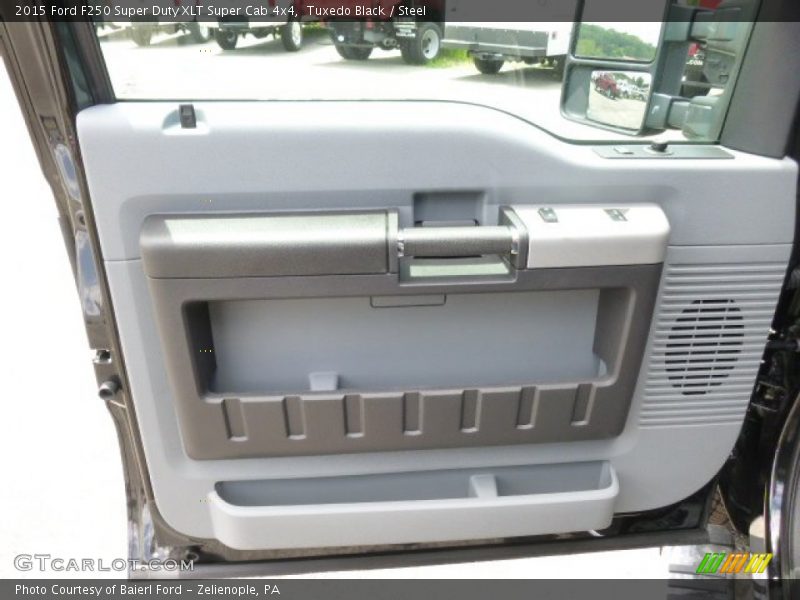 Tuxedo Black / Steel 2015 Ford F250 Super Duty XLT Super Cab 4x4