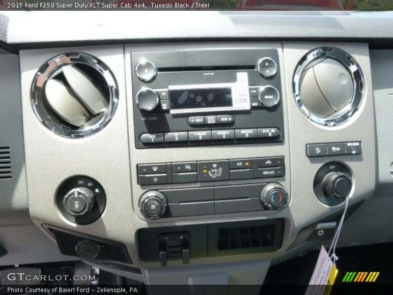 Tuxedo Black / Steel 2015 Ford F250 Super Duty XLT Super Cab 4x4